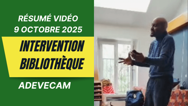 Intervention Bibliothèque Colette Vivier 9 octobre 2025